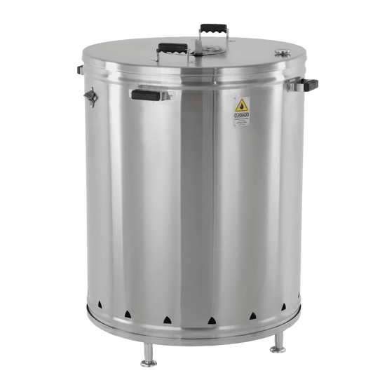 Ahumador Jumbo Acero Inoxidable