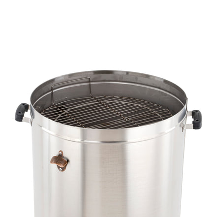 Ahumador Grande Acero Inoxidable 55 lb | 80 Personas