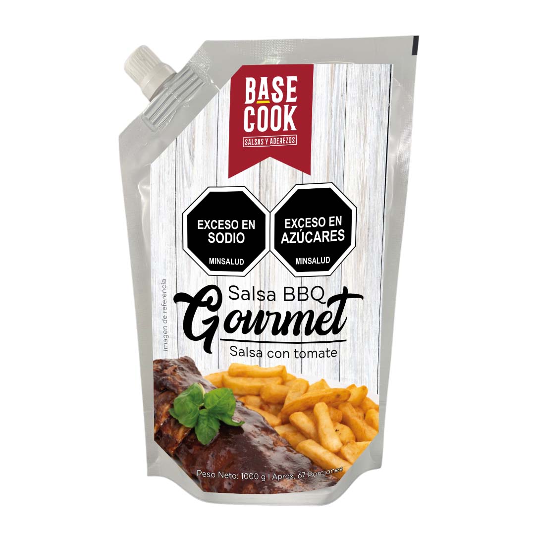 Salsa BBQ Gourmet - Base Cook 1000 gramos