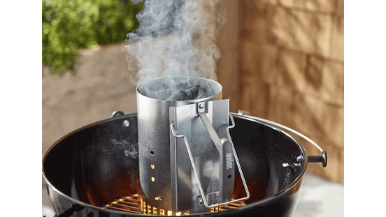 Encendedor de carbón compacto