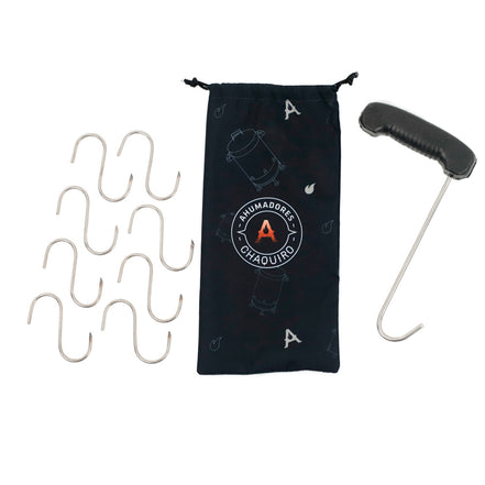 Ahumador Mini Acero Inoxidable 430 para 6 Personas