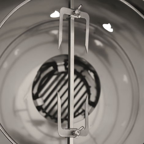 Ahumador Mediano con Rostizador