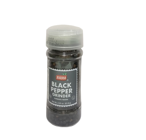 Pimienta negra con molino Badia