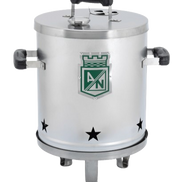  Ahumador de nacional Chaquiro en acero inoxidable  con termómetro de precisión para asados y carnes ahumadas.