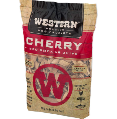astillas western de cerezo para ahumar en el barril 