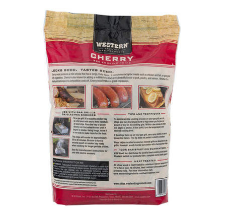 astillas de cerezo para ahumar en el barril 