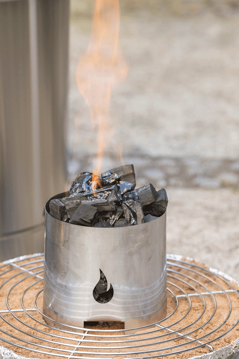 carbon pára hacer tus asados en el ahumador 