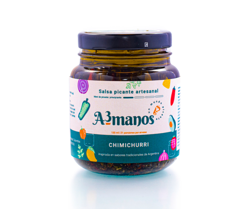 Chimichurri picante -  A3 manos