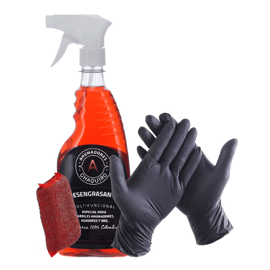 kit para limpiar el ahumador o el asador chaquiro