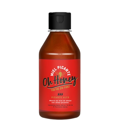 Miel picante alto  OH HONEY 350 ML