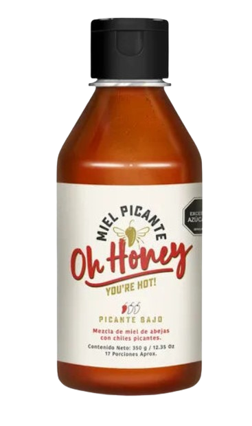 Miel picante bajo OH HONEY 350 ML