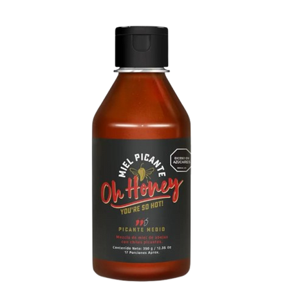 Miel picante medio OH HONEY 350 ML