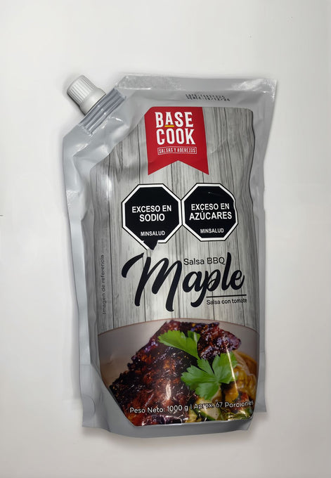 salsa de bbq maple para acompanar tus comidas