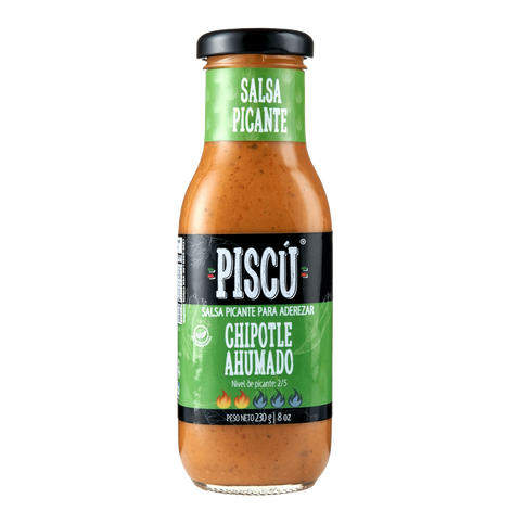 Salsa Picante Piscú Chipotle Ahumado