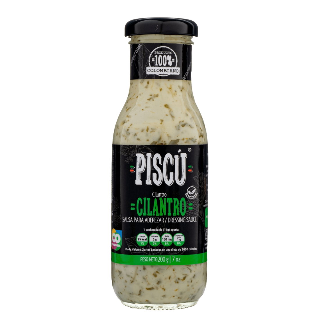 Salsa Piscú de Cilantro Gourmet