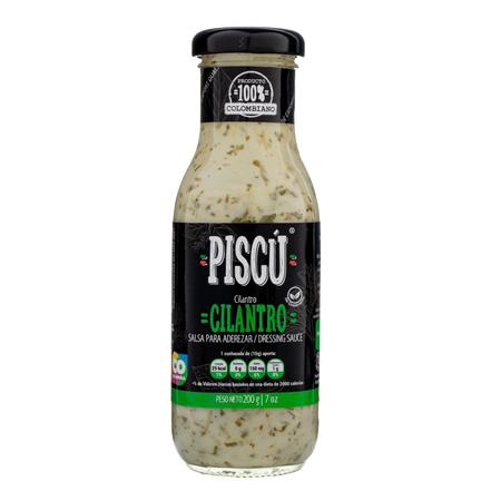 Salsa Piscú de Cilantro Gourmet