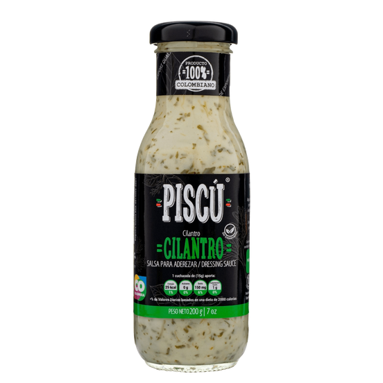 Salsa Piscú de Cilantro Gourmet