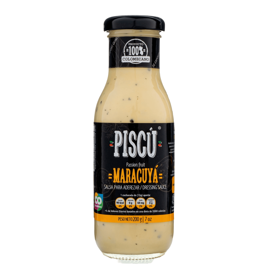 Salsa Piscú de Maracuyá Gourmet