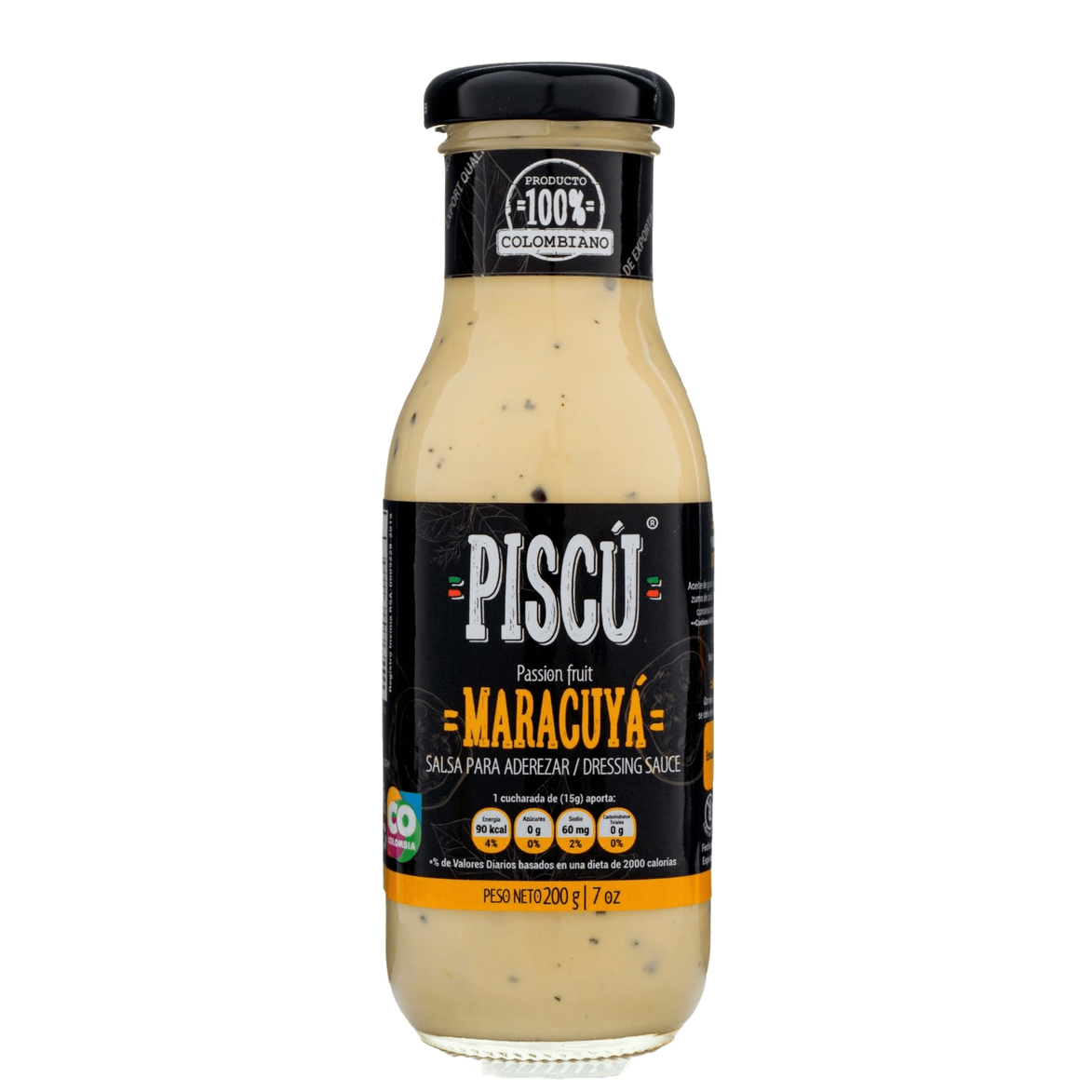 Salsa Piscú de Maracuyá Gourmet