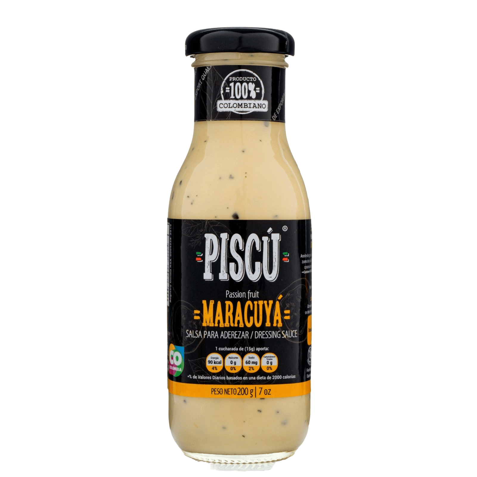 Salsa Piscú de Maracuyá Gourmet