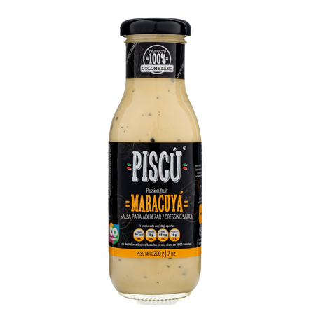 Salsa Piscú de Maracuyá Gourmet