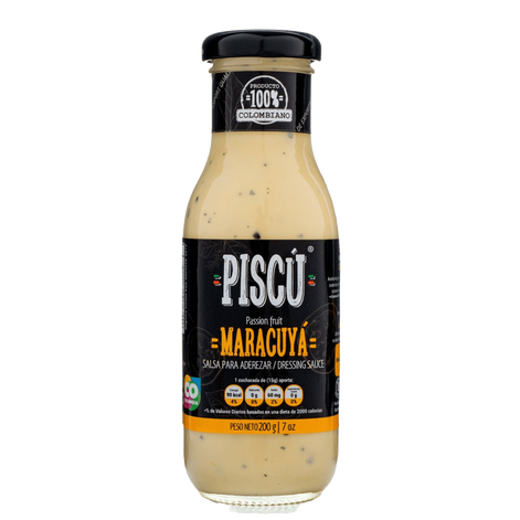 Salsa Piscú de Maracuyá Gourmet