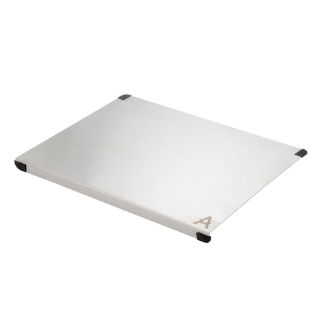 Tabla para usar en la cocina hecha en acero inoxidable chaquiro