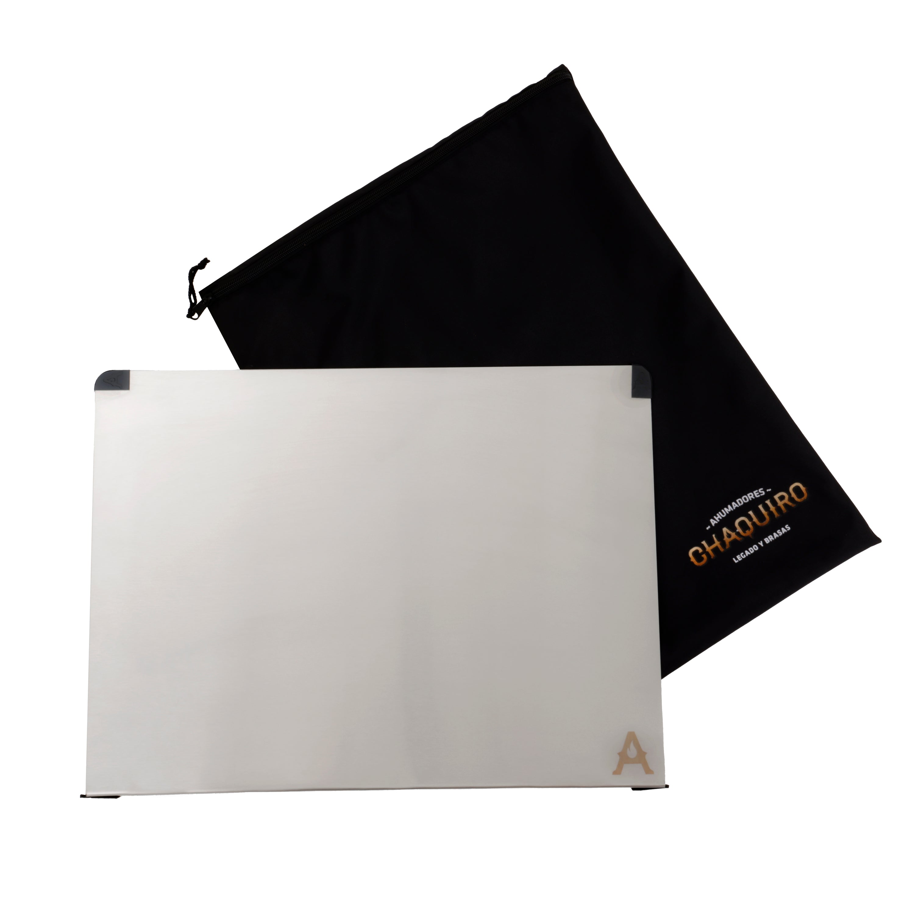 Tabla para usar en la cocina hecha en acero inoxidable chaquiro