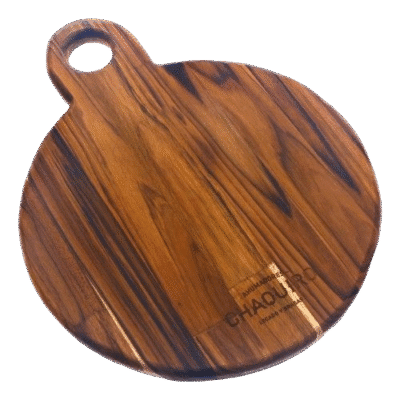 TABLA DE MADERA REDONDA