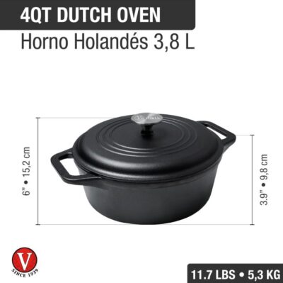 HORNO HOLANDÉS 3.8 L - Imagen 2